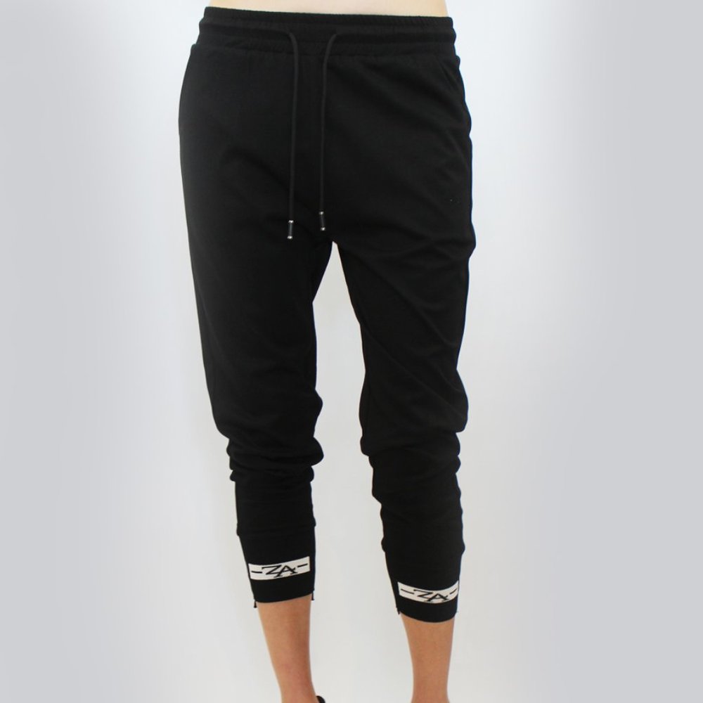 ZA Rhinestone Trim Cuff Joggers SP-8815